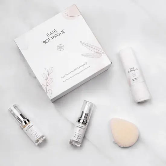 Baie Botanique Rose Renew Double Cleanse Edit