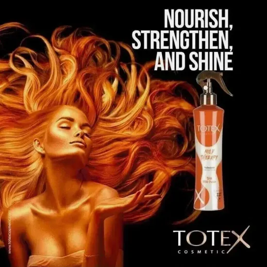 Totex Cosmetic Milk Therapy Conditioner 2 Phase Spray With Milk Protein 400ml
