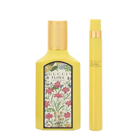 Gucci Flora Gorgeous Orchid Eau De Parfum 50ml Eau De Parfum Gift Set 50ml & 10ml