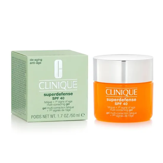 Clinique Superdefense Fatigue + 1st Signs Of Age Multi-Correcting Gel SPF 40 50ml
