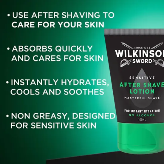 Wilkinson Sword Sensitive Aftershave Lotion 100ml