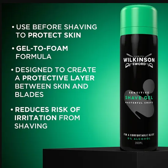 Wilkinson Sword Sensitive Shave Gel 200ml