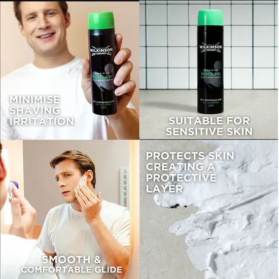 Wilkinson Sword Sensitive Shave Gel 200ml
