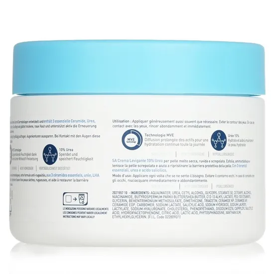 CeraVe SA Smoothing Cream For Dry, Rough, Bumpy Skin 10% Urea 340g
