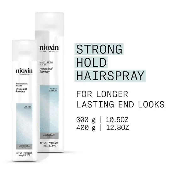 Nioxin Density Defend Styling Strong Hold Hairspray 300ml