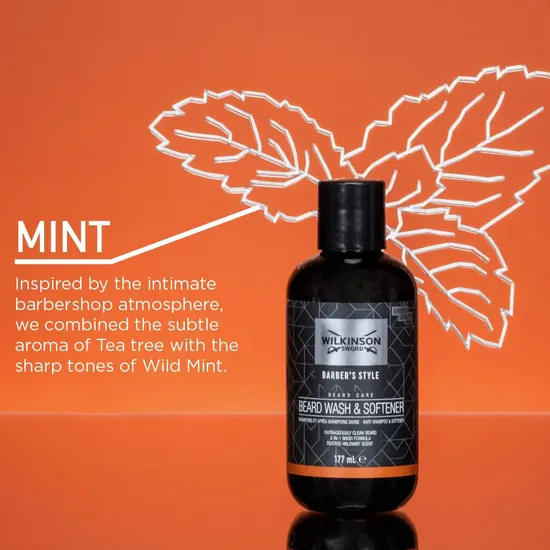 Wilkinson Sword Beard Care Beard Wash & Softener 177ml