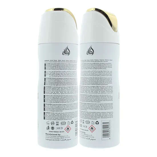 Lattafa Qaed Al Fursan Unlimited Perfumed Body Spray 200ml