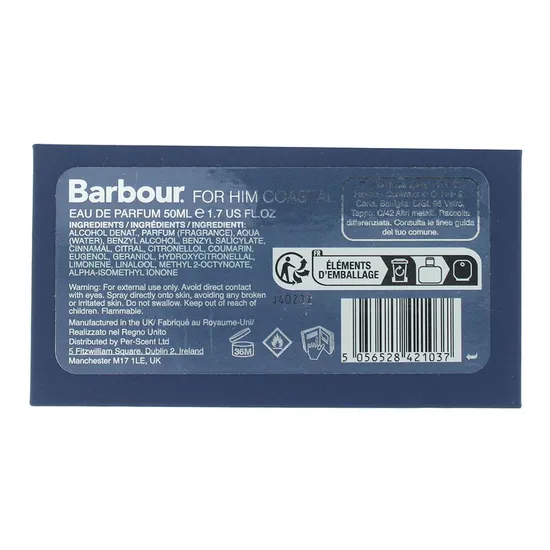 Barbour Coastal For Him Eau De Parfum 50ml
