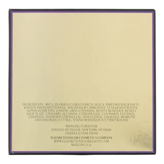 Elizabeth Taylor White Diamonds Perfumed Body Powder 75G