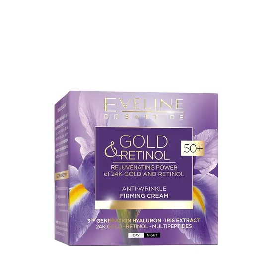 Eveline Gold Retinol Anti-Wrinkle Firming Cream 50+ 50ml