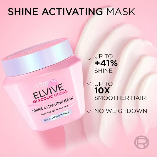L'Oreal Elvive Glycolic Gloss Shine Activating Mask 300ml