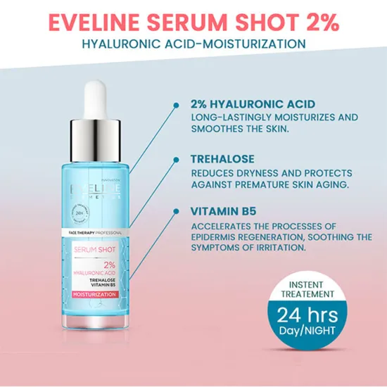 Eveline Face Therapy Hyaluronic Acid Serum Shot 30 ml