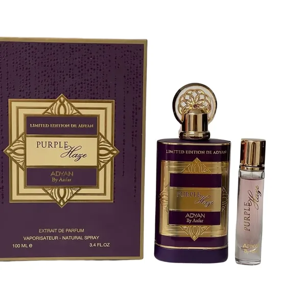 Adyan Purple Haze Extrait De Parfum 100ml Gift Set 100ml & 10ml