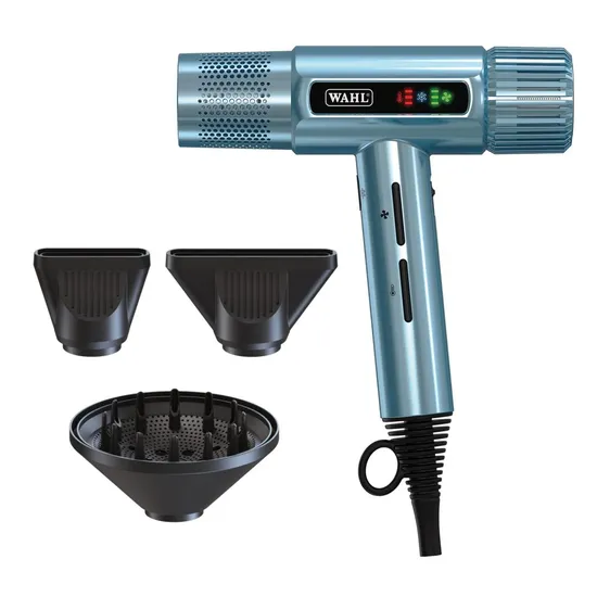 Wahl Vanquish Digital Motor Hair Dryer Cool Blue