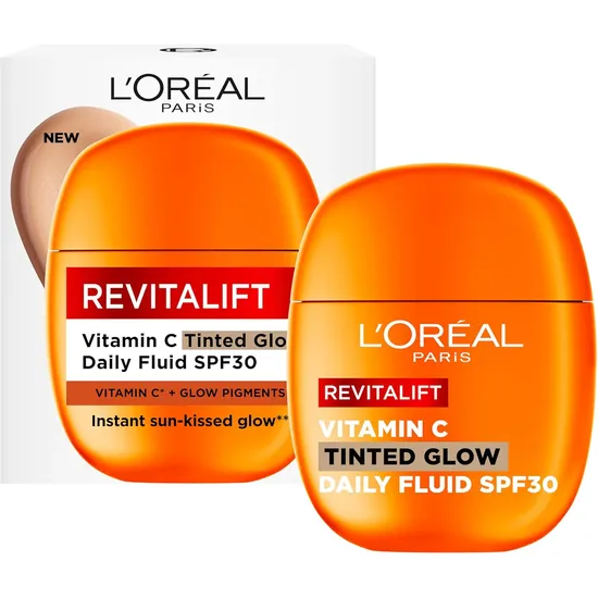 L'Oreal Paris Revitalift Vitamin C Tinted Glow Daily Fluid SPF 30 40ml