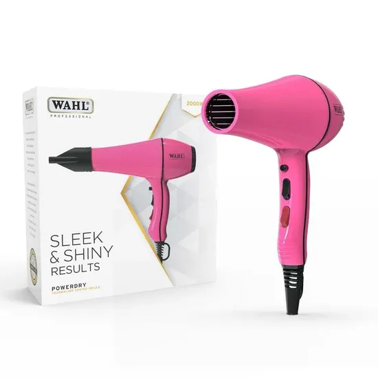 Wahl Powerdry Hair Dryer Pink