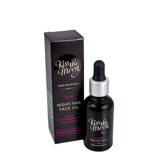 Kiss LOVE NIGHT-TIME FACE OIL Rose & Frankincense
