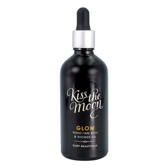 Kiss GLOW Night-time Bath & Shower Oil Orange & Geranium