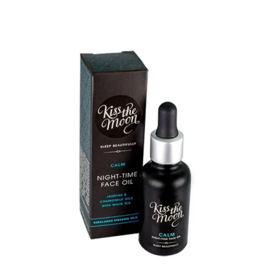 Kiss CALM NIGHT-TIME FACE OIL Rebalance skin with Jasmine & Chamomile