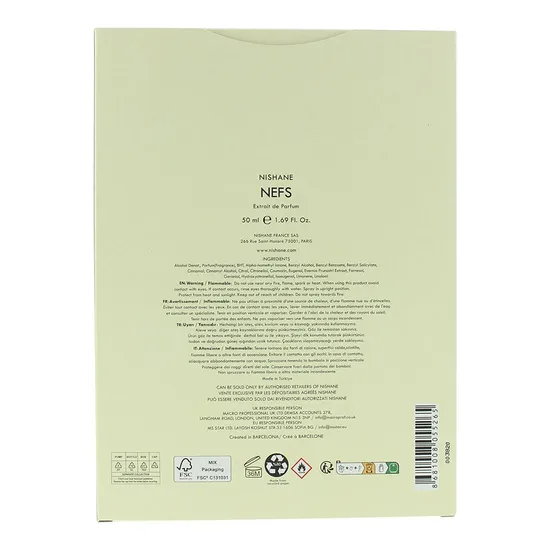 Nishane Nefs Extrait De Parfum 50ml