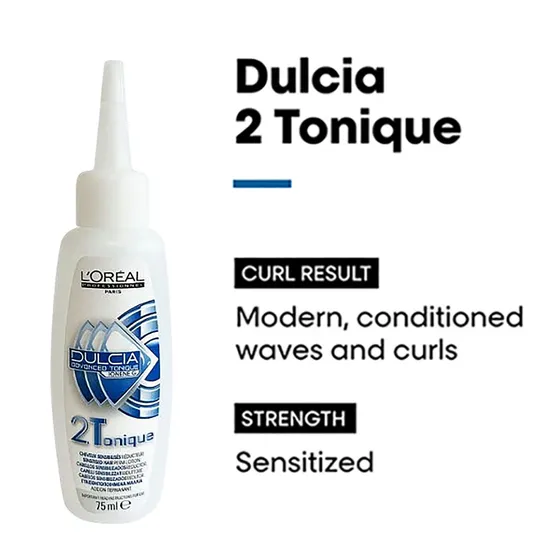 L'Oreal Paris Dulcia Advanced Ionene G 2 Tonique Sensitised Hair Perm Lotion 75ml
