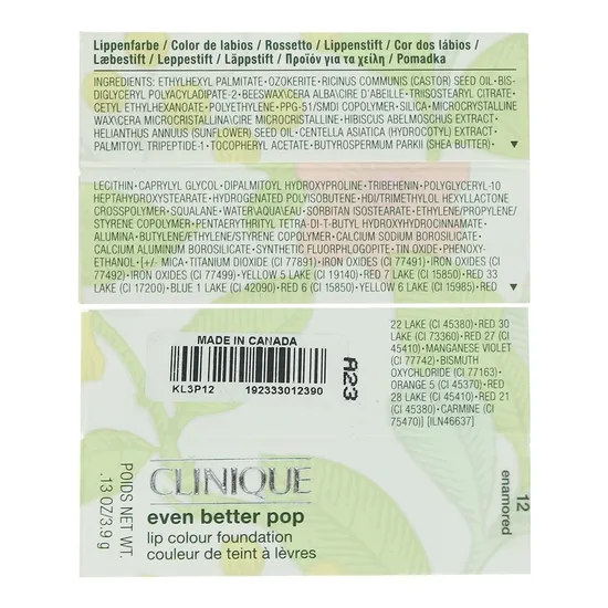 Clinique Even Better Pop Lip Colour Foundation 14 Nestled