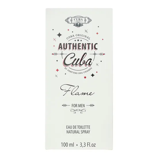 Cuba Authentic Flame Man Eau De Toilette 100ml