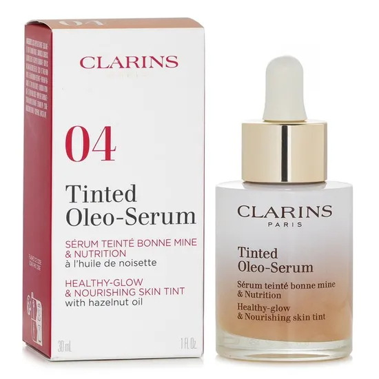 Clarins Tinted Oleo Serum Healthy Glow & Nourishing Tint Liquid Foundation 04