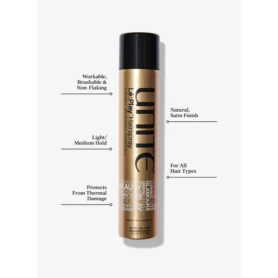 GO24.7 Le Play Medium Hold Hairspray 284g