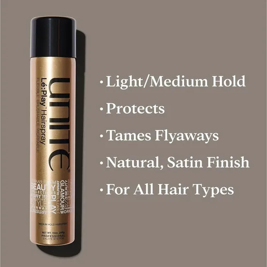 GO24.7 Le Play Medium Hold Hairspray 284g