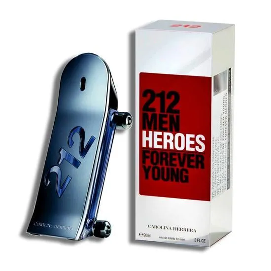 Carolina Herrera 212 Men Heroes Forever Young Eau De Toilette 90ml