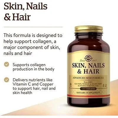 Solgar Skin, Nails & Hair Formula x60