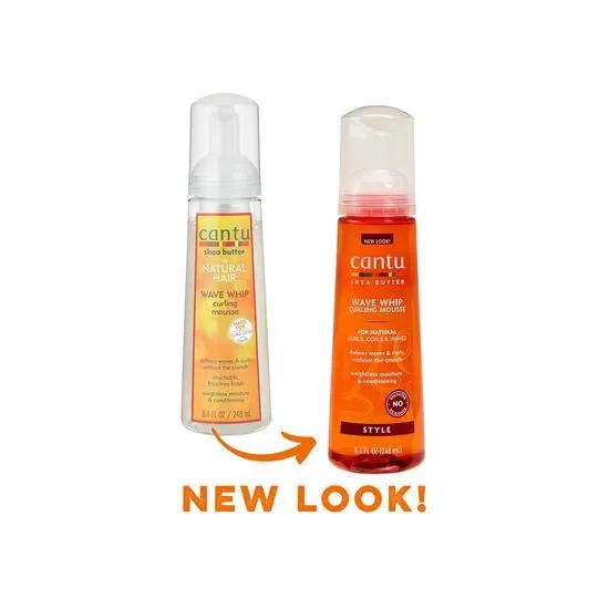Cantu For Natural Hair Wave Whip Curling Mousse