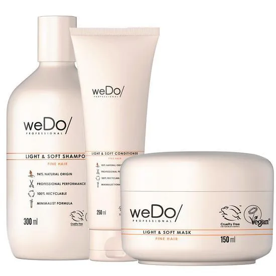 weDo Light & Soft Shampoo Refill: 1000ml