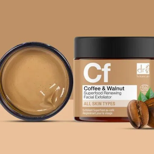 Dr Botanicals Coffee Superfood Renewing Facial Exfoliator 30ml