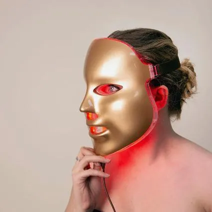 MZ Skin Light-Therapy Golden Facial Treatment Device
