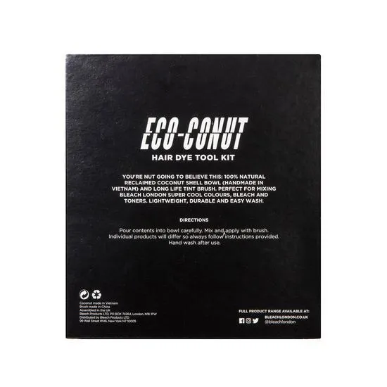 BLEACH LONDON Eco-Conut Hair Dye Tool Kit