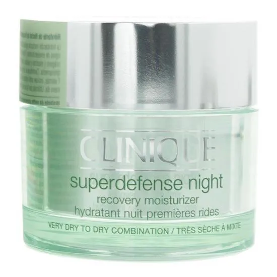 Clinique Superdefense Night Recovery Moisturiser Very Dry to Dry Combination