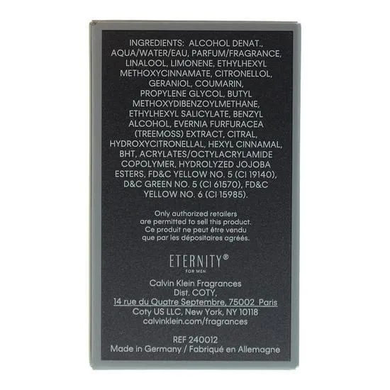 Calvin Klein Eternity For Men Eau De Toilette 30ml