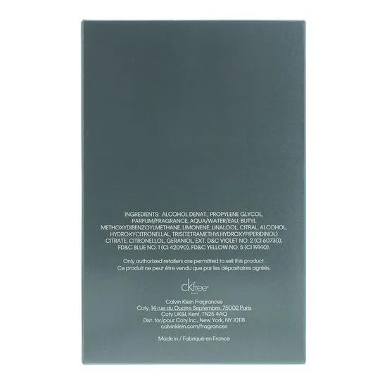 Calvin Klein CK Free Eau De Toilette 50ml
