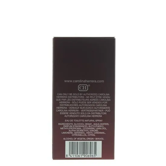 Carolina Herrera 212 Sexy Men Eau De Toilette 50ml