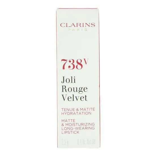 Clarins Joli Rouge Velvet Matte & Moisturising Lipstick 706v Fig