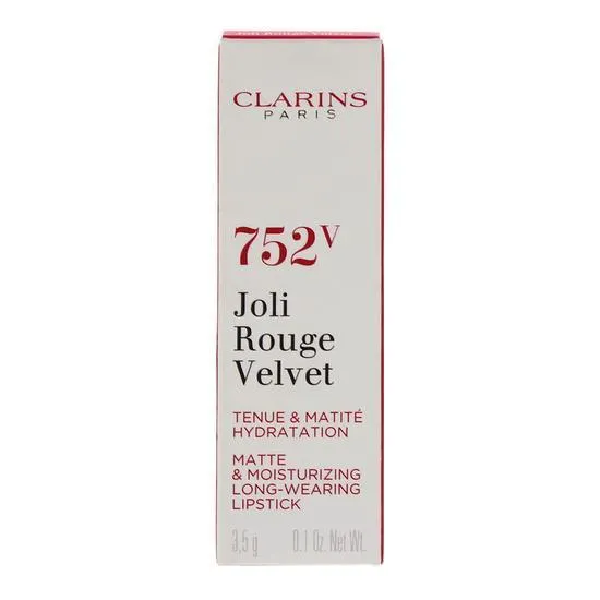 Clarins Joli Rouge Velvet Matte & Moisturising Lipstick 706v Fig