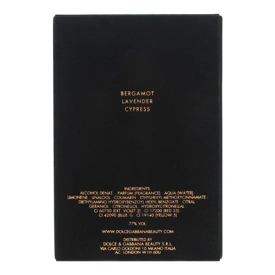 Dolce & Gabbana Pour Homme Intenso Eau De Parfum 75ml