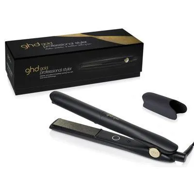 ghd Gold Hair Straightener Black