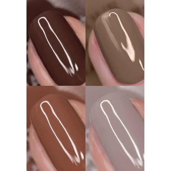 Nails Inc Keep It Tonal Nail Polish Set 14ml