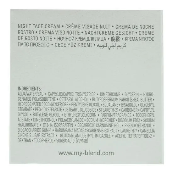 My Blend 07 Change For The Better Refill Night Face Creme 40ml