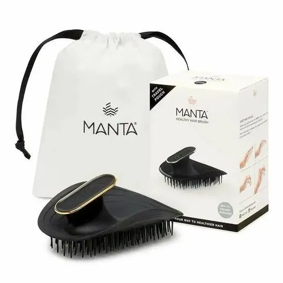 Manta Hair Brush White