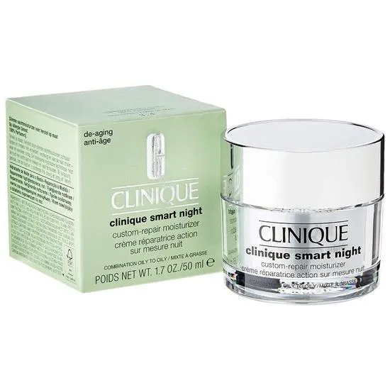 Clinique Smart Clinical Repair Night Custom Moisturiser Combination / Oily Skin