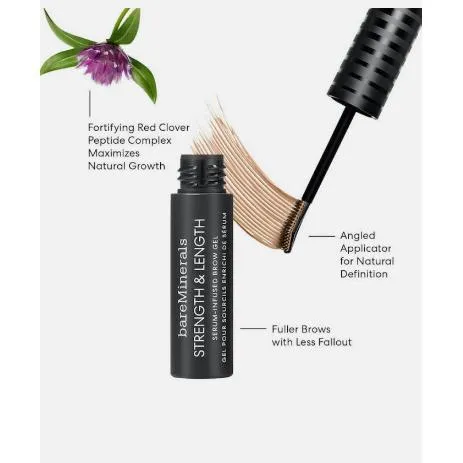 bareMinerals Strength & Length Serum-Infused Brow Gel Honey